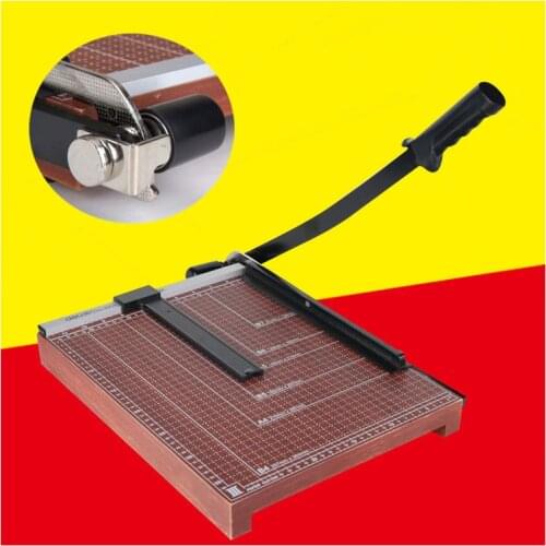 A4 Paper Cutter Trimmer Guillotine Ruler Precision Photo Portable Scrapbook Trimmers Cutter Industrial grade wooden product