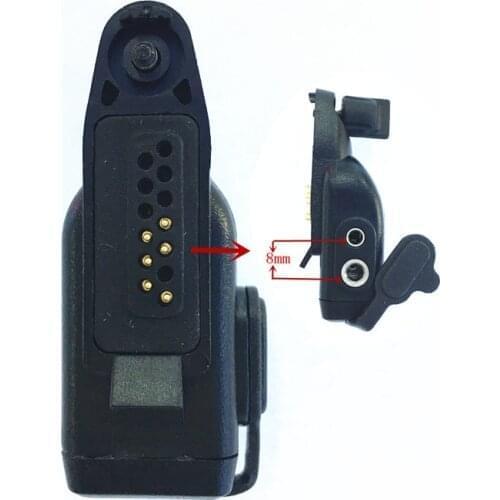 Audio Adaper for motorola gp328plus,gp338plus,gp344,gp388 gl2000,ex560xls etc to 2 pins M jack gp88 gp88s headphone