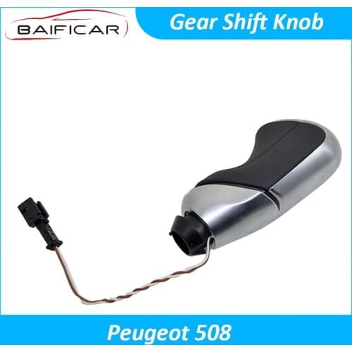 Baificar Brand New Quality Gear Shift Knob With Light For Peugeot 508 Automatic