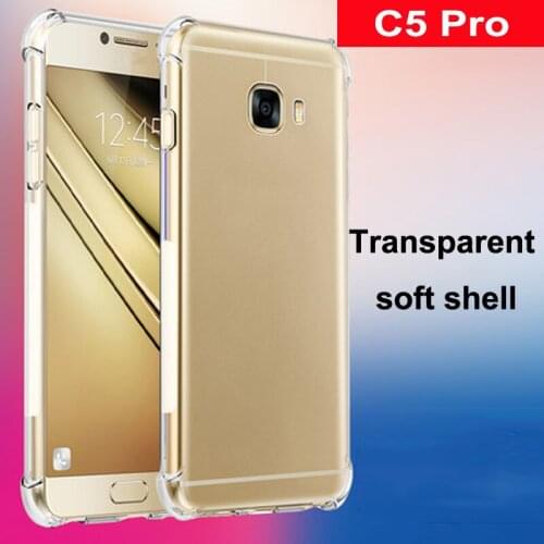 Coque For Samsung Galaxy C5 Pro Case Capa Soft Transparent TPU Cover Phone Cases For Galaxy C5 Pro c5Pro back C5010 Phone shell