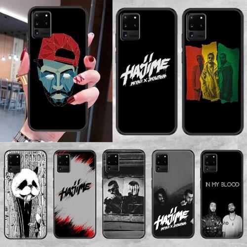 Print Miyagi & Endshpiel Phone case For Samsung Galaxy Note 4 8 9 10 20 S8 S9 S10 S10E S20 Plus UITRA Ultra black soft coque 3D