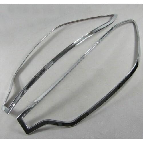 ABS Chrome Front headlight Lamp Cover For 2013 KIA Cerato/K3 FRT
