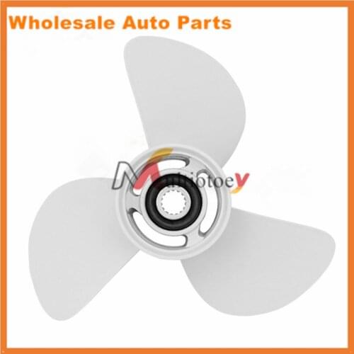 6E5-45945-01-EL Marine Boat Outboard Propeller 13 1/4 x 17 Aluminum Alloy for Yamaha/Mariner 60-115HP Accessory Set 3 Blades