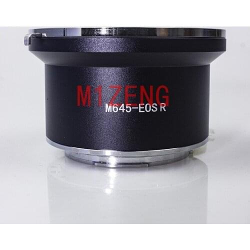 M645-EOSR Adapter Ring with tripod for m645 Lens to canon EOSR EOSRP RF mount full frame camera