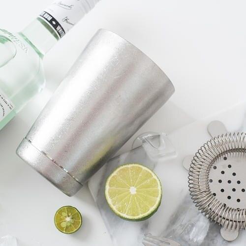 5-Pcs Cocktail Shaker Set Electroplating Colorful Family Cocktail Entry-Level Set Barware Stainless Steel Cocktail Shaker Mixer