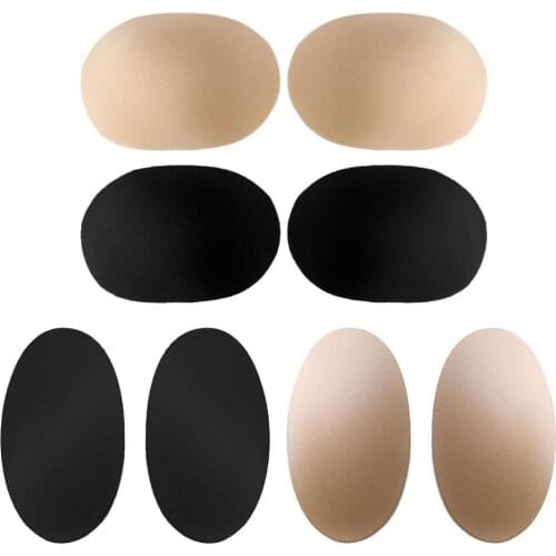 2 Push Up Shoulder Pads Adhesive Shoulder Enhancer Reusable Foam Silicone Shoulder Mats Detachable Non-Slip Padding for Clothing