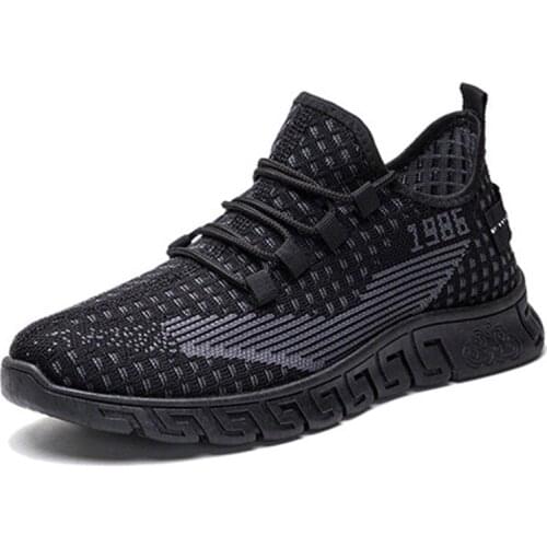 2021 spring and autumn new mens flying knit sneakers trendy, versatile, lightweight, comfortable and wear-resistant new balance