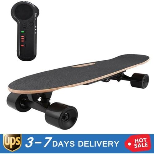 New Electric Fish-Board Skateboard Transportation Electric Longboard with Wireless Handheld Remote Control