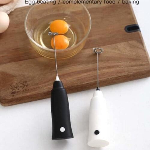 Handheld Electric Egg Beater Milk Foamer Coffee Maker Hand Mixer Cappuccino Ground Foam Coffee Tea Mixer Type Kitchen Gadgets