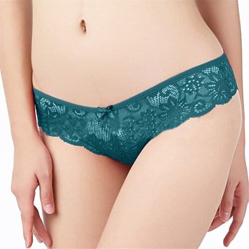 3PCS/Set G-string Panties Womens Underwear Sexy New Fashion Breathable Soft Lingerie Underwear Lace Sleepwear Thong G-String