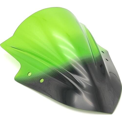 Green Motorcycle For Kawasaki Ninja 300 Ninja300 Wind Deflectore Visor Windscreen Spoiler High Quality Windshield Accessories