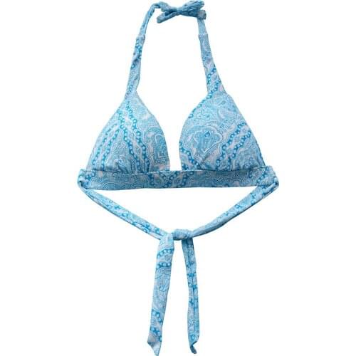 Women Sexy Triangle Bikini Top Triangle Bikinis Blue Swimsuit MIxer TOPS Designer Beachwear Brand Bathing Suits girl Swimming