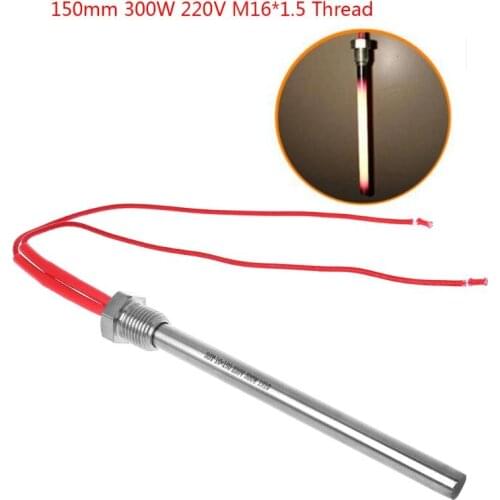 350W 220V Ignition Igniter Hot Rod Wood Pellet Stove 10*140/150/170mm M16*1.5 P0RE