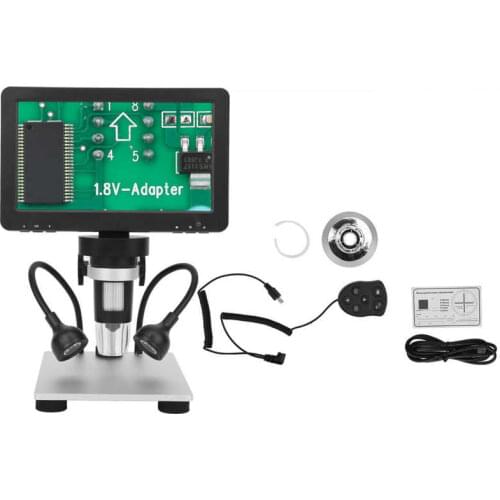 Battery Indicator Testing Equipment Digital Electronic Microscope for Industrial Maintenance Repair Tool 7 inch 12MP 3.7V