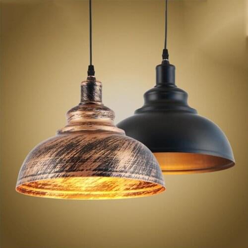 American loft retro industrial wind chandelier chandelier wrought iron chandelier modern minimalist art industrial hood lamp