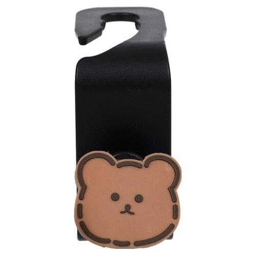 Car hook seat back hook creative cartoon car hook multifunctional hidden hook car interior accessories