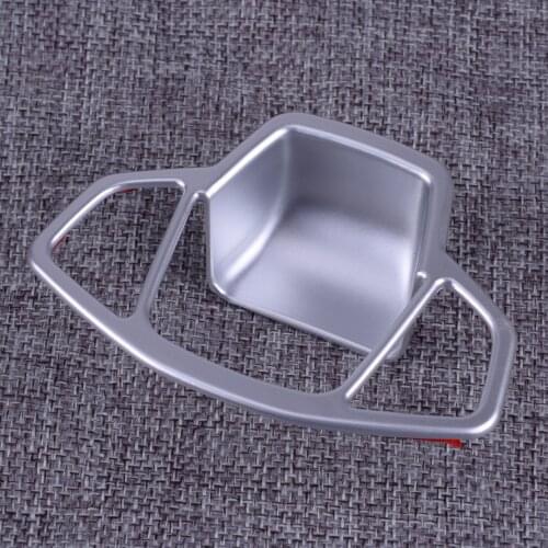 Car Styling ABS Chrome Interior Hand Electrical Park Brake Molding Cover Trim Accessories Fit For Jeep Compass 2017 2018