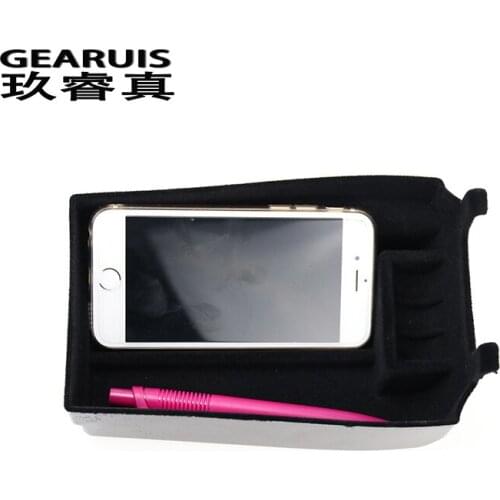 Car styling for Mercedes Benz C class W204 auto central storage box armrest remoulded car glove storage box cover Accessories