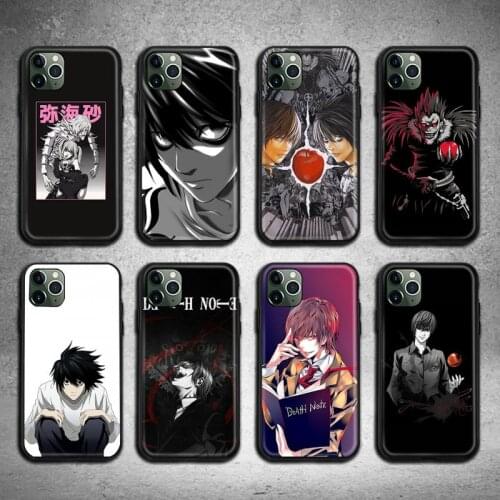 Rem And Misa Death Note Anime Phone Case For iphone 12 11 Pro Max Mini XS Max 8 7 6 6S Plus X 5S SE 2020 XR cover