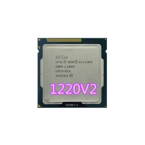 Intel Xeon E3-1220 V2 e3 1220 V2 3.1GHz 8MB 4 Core 1333MHz SR0PH LGA1155 CPU Processor