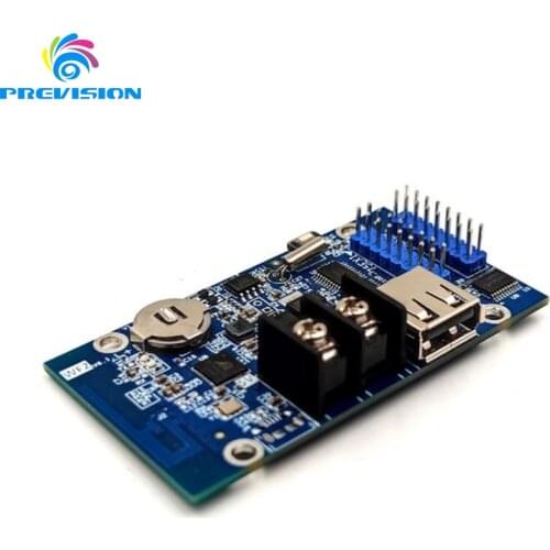 Huidu HD-W60-75 support full color modules, animated, 3D text, multiple text display special effects, low-gray picture display