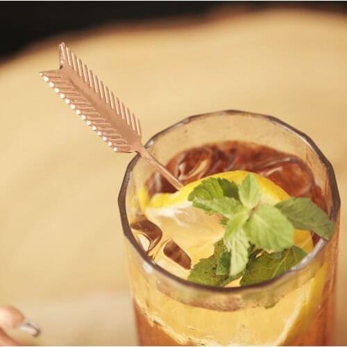 Cupids Arrow cocktail needle cocktail stick stainless steel decorative wine stick