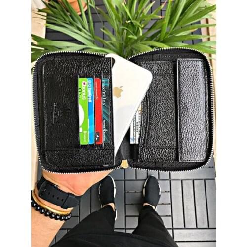 MULTI PASSPORT BLACK PHONE WALLET 411460987