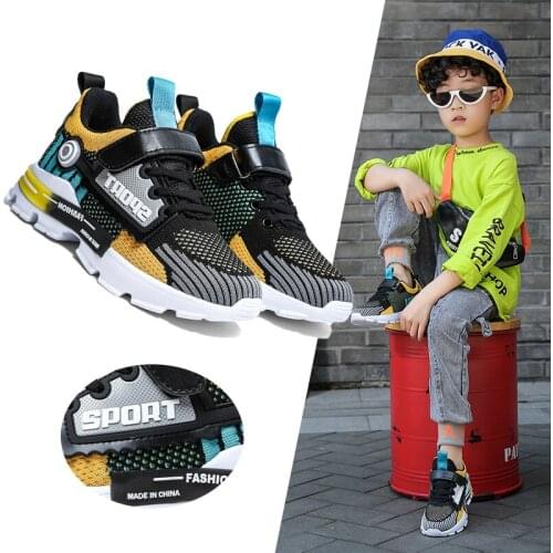 Sneakers for Teens Basket Children Girls Sport Shoes Tenis Infantil Kids Breathable Walk Footwear Boy School Shoes for Teenagers