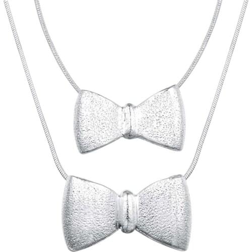 Fashion Jewelry Necklace Lady Wholesale Charm Silver Color Pendants For Women Fashion Jewelry Pendant AN462/acsaitza