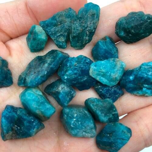 100g Big Size Raw Blue Apatite Rough Stones Minerals and Stones Rough Gemstone