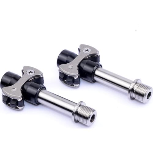 Neue 204g Titan Legierung Achse Road Fahrrad Pedale ultra-licht selbst locking pedal pedal rennrad auto-lock fur SpeedPlay pedal