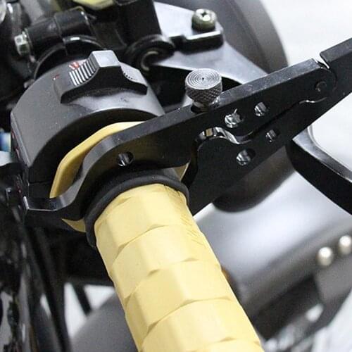 13.2cm x 4.8cm Universal Motorcycle Therottle Lock Cruise Controller Motorbike Accessory