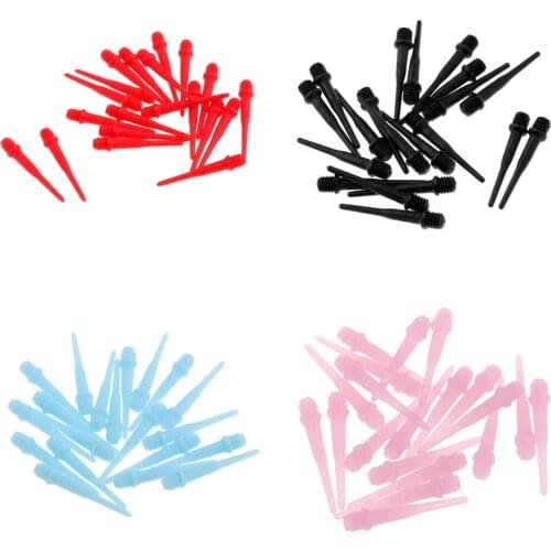 Pack of 20) 2BA Thread Soft Tip Dart Points for Electronic Dartboard Indoor Game Dart Boards Target Backboard Supplies