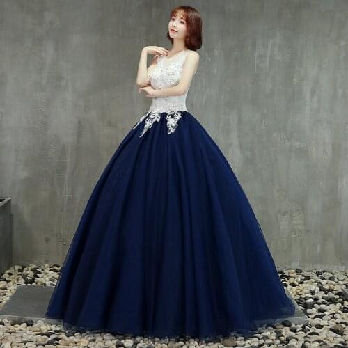 Vestidos Sleeveless Party Dress Luxury Lace Embroidery Parom Ball Gown Contrast Color Quinceanera Dress Robe De Bal Customize