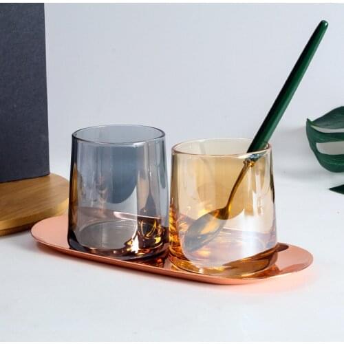 Japanese Handmade Colorful Glass Cup Tea Cup Coffee Mug Home Drinkware Milk Glass Christmas Gift