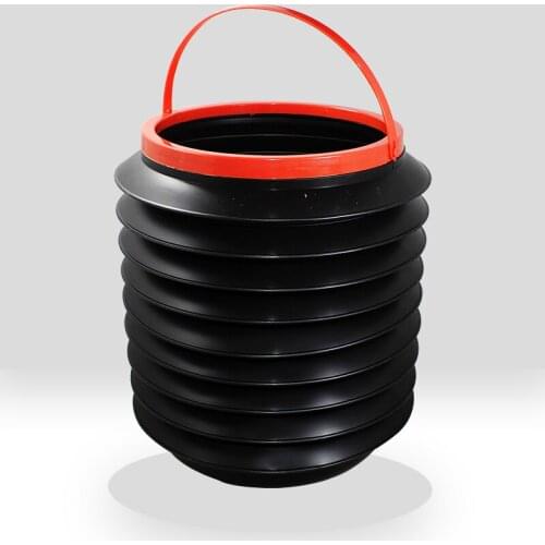 Car Trash Trunk auto accessories Debris Storage Box car styling car with Retractable Foldable Umbrella bottle Bucket