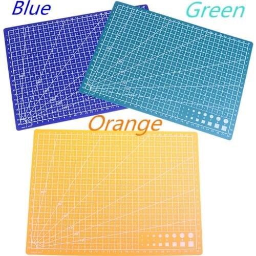 1pcs A4 Grid Lines Self Healing Cutting Mat Craft Card Fabric Leather Paper Board 30*22cm