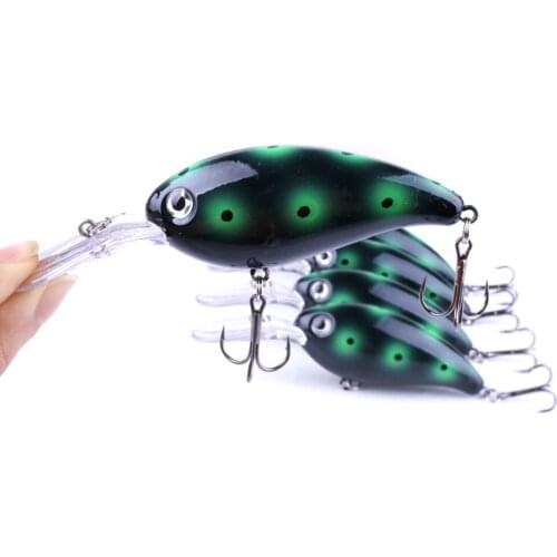 1PCS Best Crank Hard Bait 10cm 13.8g Crankbait Floating Wobblers Winter Fishing Lures Pesca Pike Trolling Fishing Tackle