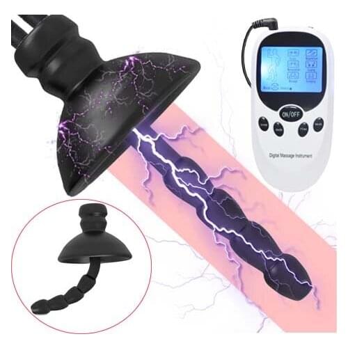 2021 Bdsm Electric Shock Waves Penis Plug Glans Cap Estim Urethral Dilator Catheter Medical Probe Urinary Sex Toys For Man Gay