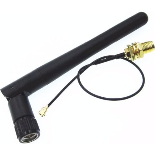 5sets ESP8266 serial WIFI wireless transceiver module MT7681 3DBI gain antenna