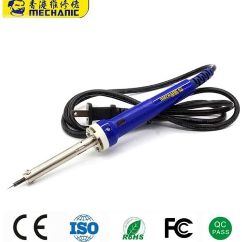 50pcs MECHANIC HK-630 30W 40W 60W Antistatic Thermostat Electric Soldering Iron Phone Repair Welding Soldering Pen Rework Static
