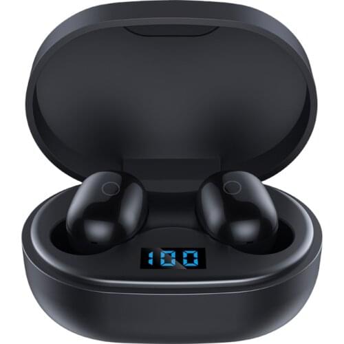 TWS Bluetooth Earphone Stereo Wireless Headphones with 300mAh Charging Box Airdots Touch Control LED Display Power Headsets