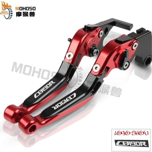 CB190R Motorcycle Accessories CNC Folding Extendable adjustable Brake Clutch Levers For Honda CB190R CB 190R 2015-2018 2016 2017