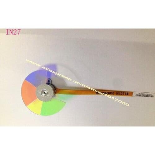 Projector color wheel for InFocus IN25, IN27, IN3126, IN2102EP,IN2104EP,IN2401EP, 5 segments 42mm