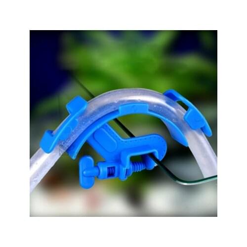 Aquarium Filtration Hose Holder Water pipe Clip filter Mount Tube tropical Fish Tank Accessories Aquarium Filter Accessories