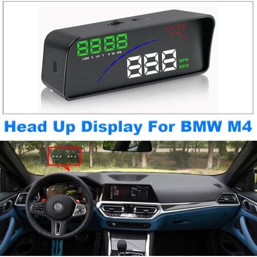 HUD Head Up Display For BMW M4 F82/F83/G82/G83 2014-2021 Car Auto Electronic Accessories Projector Windshield Plug & Play Film