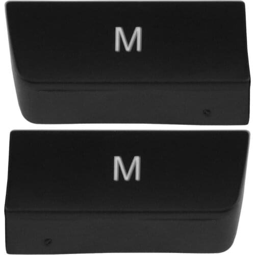 For 5 Series F10 GT 7 Series F02 Car Power Seat Switch Button Cover Car Power Seat 1/2/M Button Cap Left Right Replacement