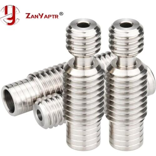 TC4 Throat E3D V6 Heat Break Titanium alloy M6 M7 Hotend Throat For 1.75mm All-Metal