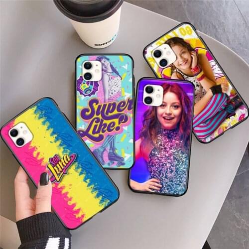 Hot Soy Luna Soft Silicone Phone Case For iphone 12 11Pro Max 11 XR XS Max X 8 7 6 6S Plus 5 5S SE 2020 soft Cover Shell