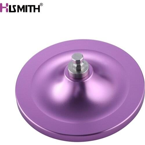 3.5" Metal suction cup Adapter Use on Hismith Sex Machine KlicLok connector Adapter Purple color Suction Cup Dildo Holder